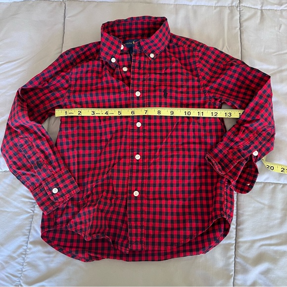 Lot of 3 Boy’s Shirts- 1 Ralph Lauren, 1 Disney, 1 Crazy 8 in Size 4T - Picture 3 of 14